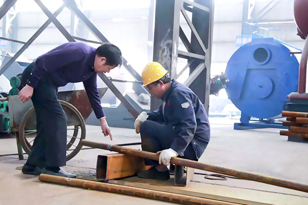 國慶佳節(jié)，永興鍋爐集團董事長視察工作并慰